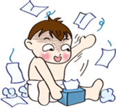 Mochi  Baby sticker #4686314