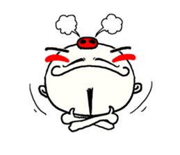 samurai mr.utuke  face version sticker #4686417