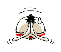 samurai mr.utuke  face version sticker #4686421