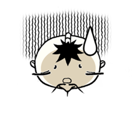 samurai mr.utuke  face version sticker #4686422