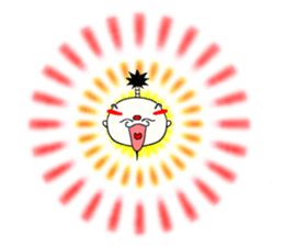 samurai mr.utuke  face version sticker #4686426