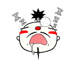samurai mr.utuke  face version sticker #4686430