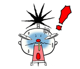 samurai mr.utuke  face version sticker #4686433