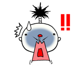 samurai mr.utuke  face version sticker #4686437