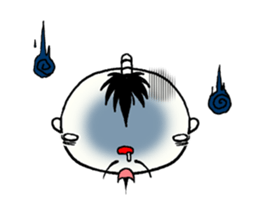 samurai mr.utuke  face version sticker #4686442