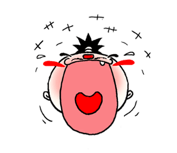 samurai mr.utuke  face version sticker #4686445