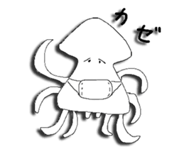 Behavior of squid sticker #4686691