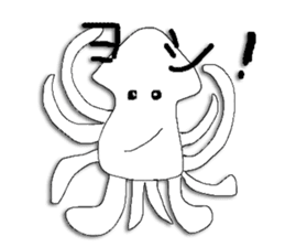 Behavior of squid sticker #4686706