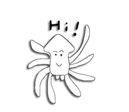 Behavior of squid sticker #4686723
