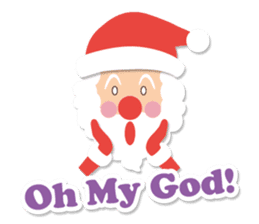 Everybody's christmas & santa claus. sticker #4686743
