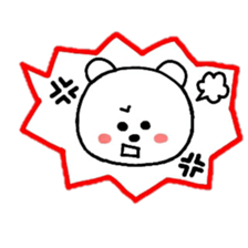 heart bear1 sticker #4686779