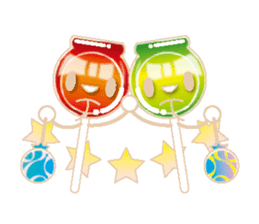 Colorful candies(Summer ver) sticker #4686819