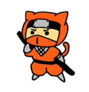 cat ninja "nyanja" sticker #4686934