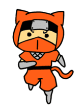 cat ninja "nyanja" sticker #4686936