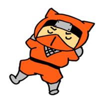 cat ninja "nyanja" sticker #4686952