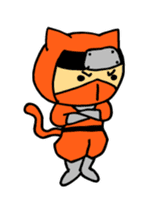 cat ninja "nyanja" sticker #4686960