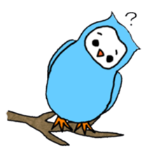 I am an owl. sticker #4687129