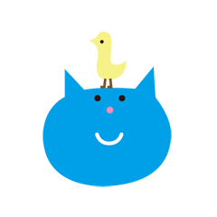 Face of the cat Sticker