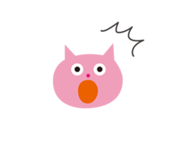 Face of the cat Sticker sticker #4687302