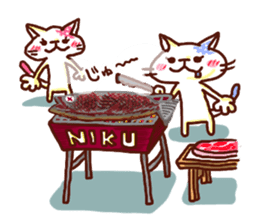 the pad of cat @ yakai sticker #4687442