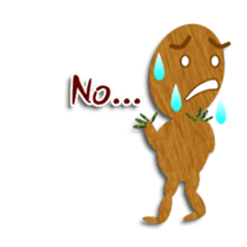 Wood Man sticker #4688329