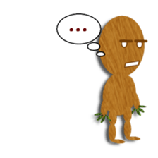 Wood Man sticker #4688334