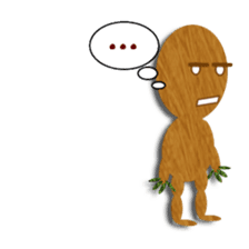 Wood Man sticker #4688334