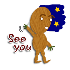 Wood Man sticker #4688336