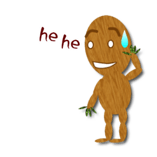 Wood Man sticker #4688338