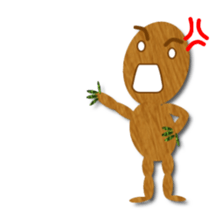 Wood Man sticker #4688339