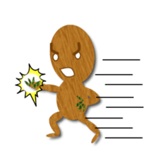 Wood Man sticker #4688341