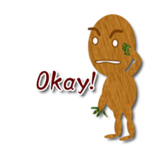 Wood Man sticker #4688347
