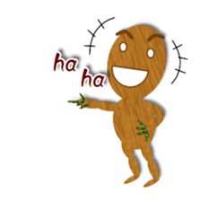 Wood Man sticker #4688351
