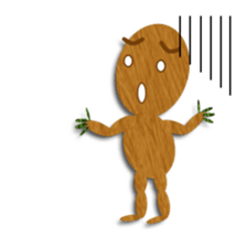 Wood Man sticker #4688353