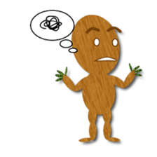 Wood Man sticker #4688354