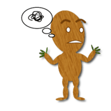 Wood Man sticker #4688354