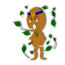 Wood Man sticker #4688355