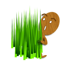 Wood Man sticker #4688364