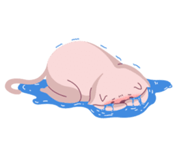 RE RE MIAO-Cat Life sticker #4688484