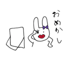 VIVA rabbit sticker #4688628