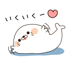 Stinging tongue seal5 sticker #4688666