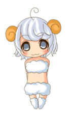 Me of a sheep sticker #4689768