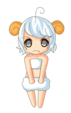 Me of a sheep sticker #4689769