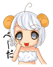 Me of a sheep sticker #4689774