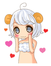 Me of a sheep sticker #4689776