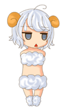 Me of a sheep sticker #4689779