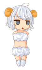 Me of a sheep sticker #4689779