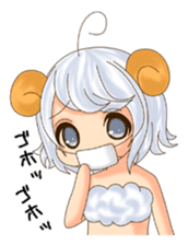 Me of a sheep sticker #4689781