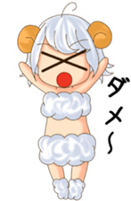 Me of a sheep sticker #4689782