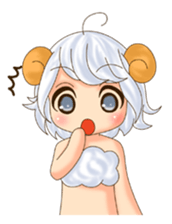 Me of a sheep sticker #4689783